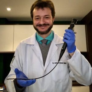 Exame de Video faringolaringoscopia Flexível em Curitiba | Otorrinolaringologista Dr Lucas Zambon